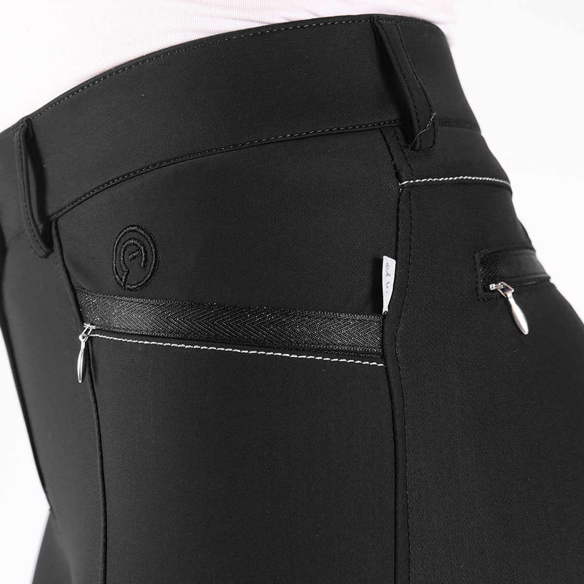 Anky Sparkle Breeches Silicone Seat in Black 