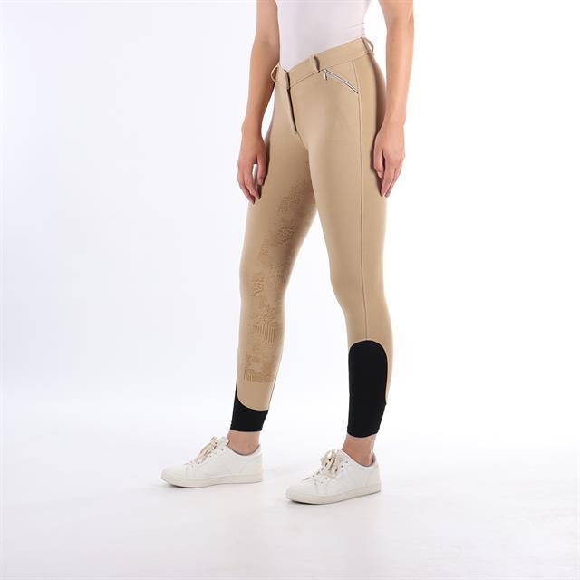 Breeches Barato Basic Full Grip Light Brown