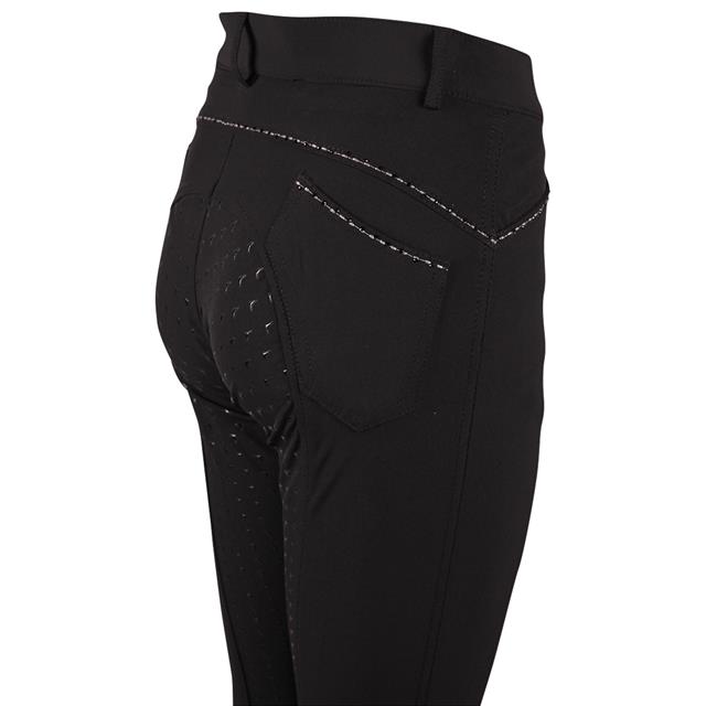 Breeches Easy Rider Elodie Diamond Kids Full Grip Black