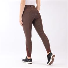 Breeches Easy Rider Evita Full Grip Mid Brown