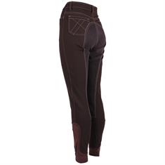 Breeches Easy Rider Zohra Kids Leather Dark Brown