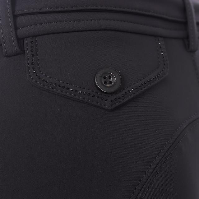 Breeches Eden By Pénélope Elegance Knee Grip Kids Black