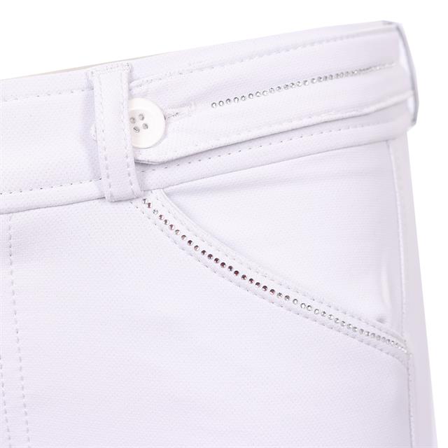 Breeches Eden By Pénélope Elegance Knee Grip Kids White