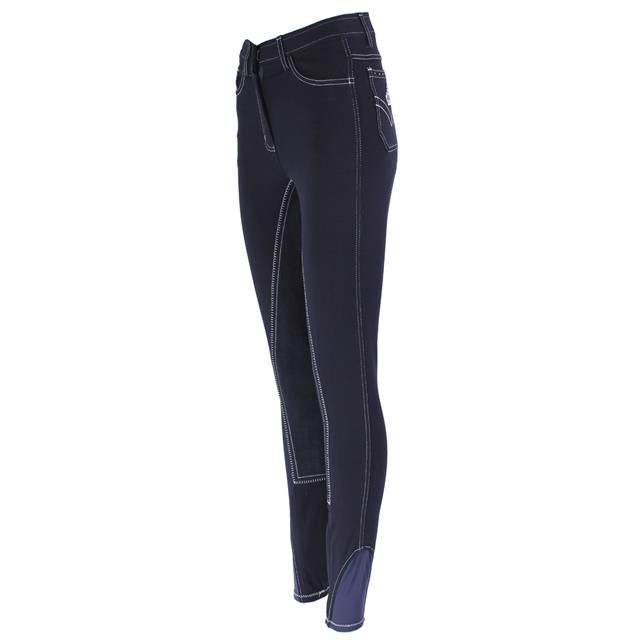 Breeches Epplejeck EJSparkle Full Seat Kids Dark Blue