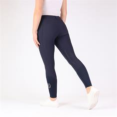 Breeches Equestrian Stockholm Navy Knee Grip Blue