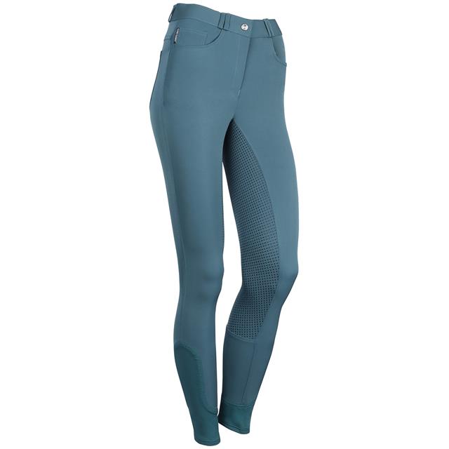 Breeches Harry's Horse Redwood Full Grip Kids Blue