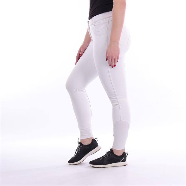 Breeches Harry's Horse Softshell Comfort Full Grip White