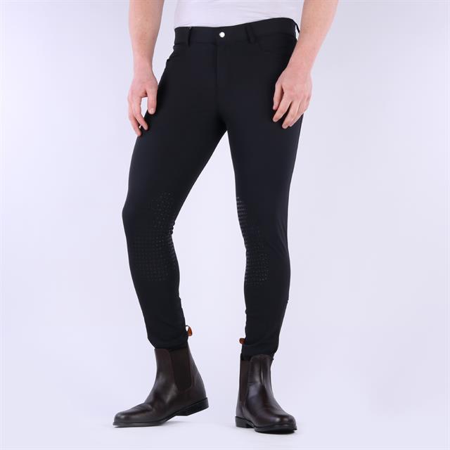 Breeches Harrys Horse Liciano Men Knee Grip Black