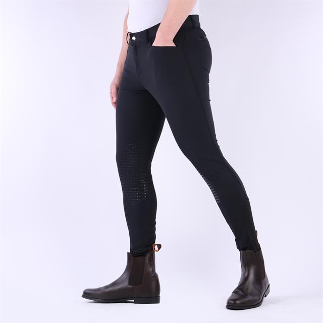 Breeches Harrys Horse Liciano Men Knee Grip Black