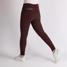 Breeches Horka Alexa Full Grip Dark Red