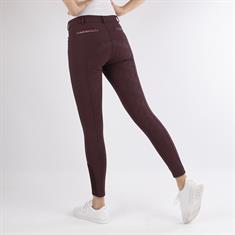 Breeches Horka Alexa Full Grip Kids Dark Red