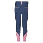 Breeches Horka Jolly Presto Full Grip Kids Dark Blue