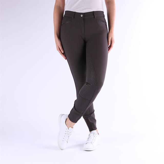 Breeches Imperial Riding El Capone Silicone Dark Brown