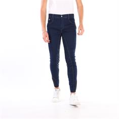 Breeches La Valencio LVQuadrup Denim Full Grip Men Denim
