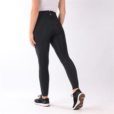 Breeches Montar Billi Softshell Full Grip Black