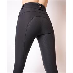 Breeches Montar Femka Yati Crystal Rosegold Full Grip Black