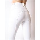Breeches Montar Femka Yati Crystal Rosegold Full Grip White