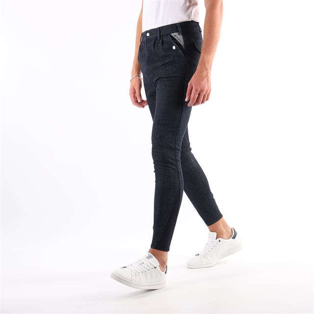 Breeches Montar Gary Knee Grip Men Denim