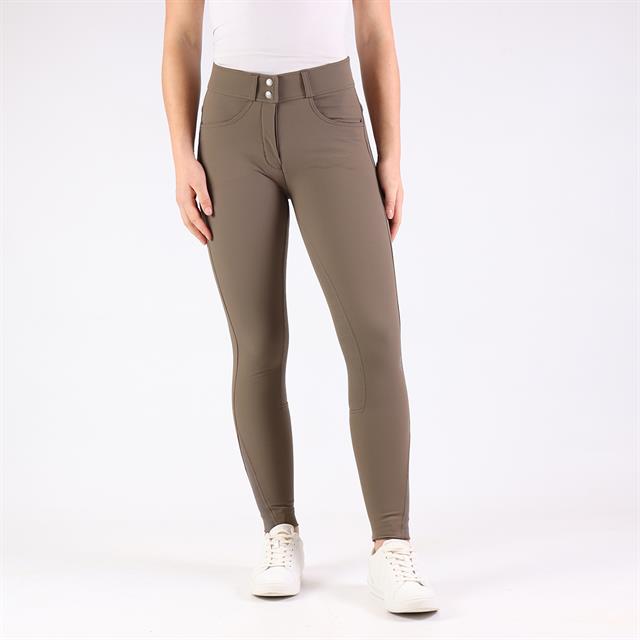 Breeches Montar Highwaist Megan 2.0 Full Grip Brown