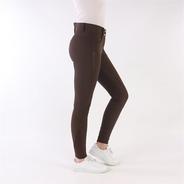 Breeches Montar Highwaist Megan 2.0 Full Grip Dark Brown