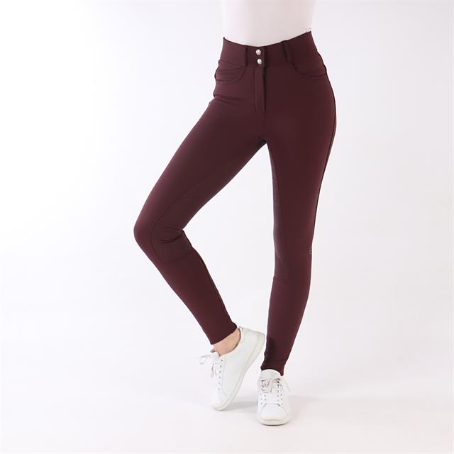 Breeches Montar Highwaist Megan 2.0 Full Grip Dark Red