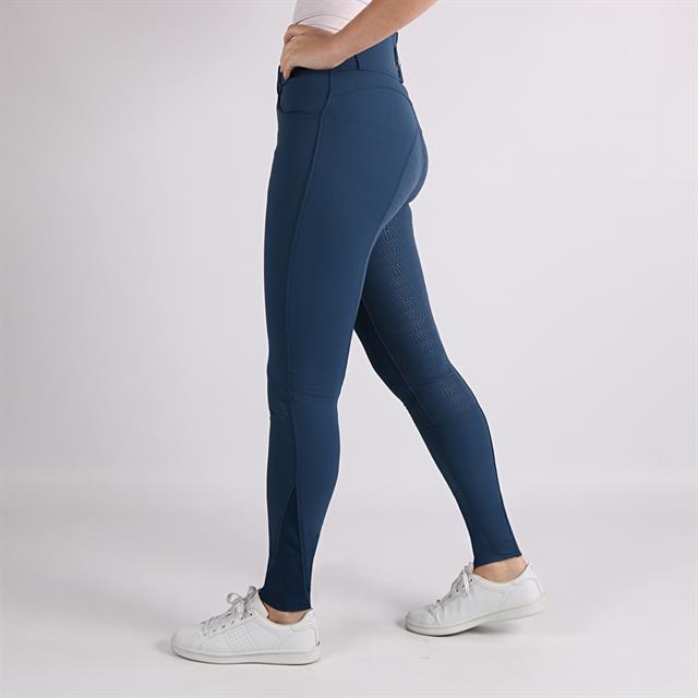 Breeches Montar Highwaist Megan 2.0 Full Grip Mid Blue