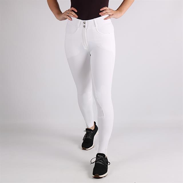 Breeches Montar Highwaist Megan 2.0 Full Grip White