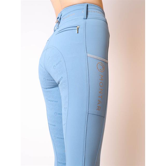 Breeches Montar Luna Yati Full Grip Blue