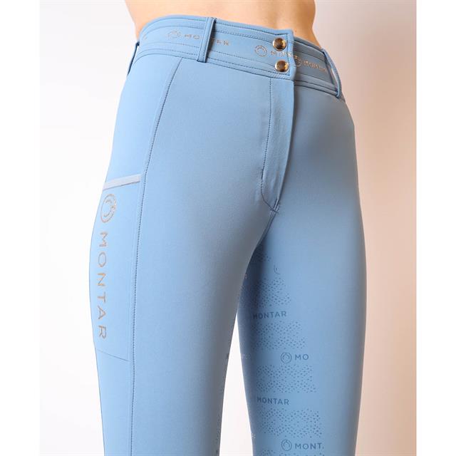 Breeches Montar Luna Yati Full Grip Blue