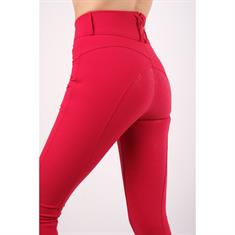 Breeches Montar Megan Highwaist Knee Grip Red