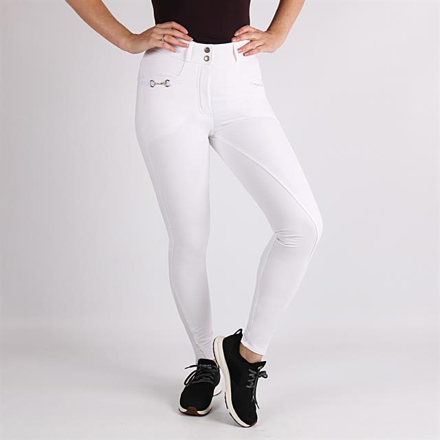 Breeches Montar Molly Hightwaist 2.0 Full Grip White