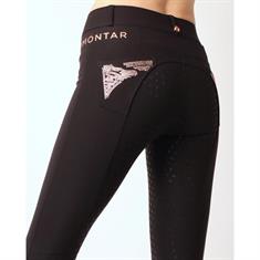 Breeches Montar Rosa Yati Highwaist Full Grip Black