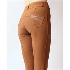 Breeches Montar Rosa Yati Highwaist Full Grip Brown