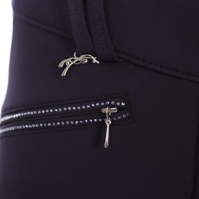 Breeches Pénélope Rocky Stone Knee Grip Dark Blue
