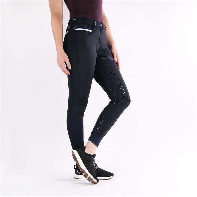 Breeches QHP Emma Silicone Dark Blue