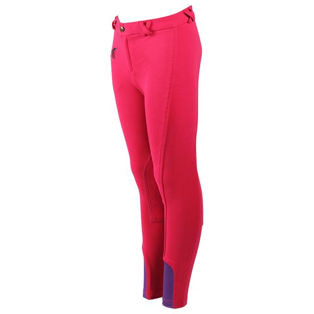 Breeches QHP Junior Dark Pink