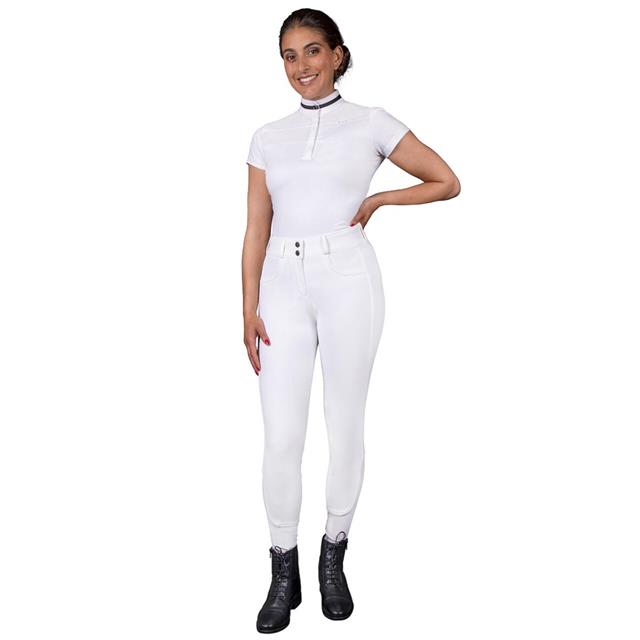 Breeches QHP Kae Full Grip White