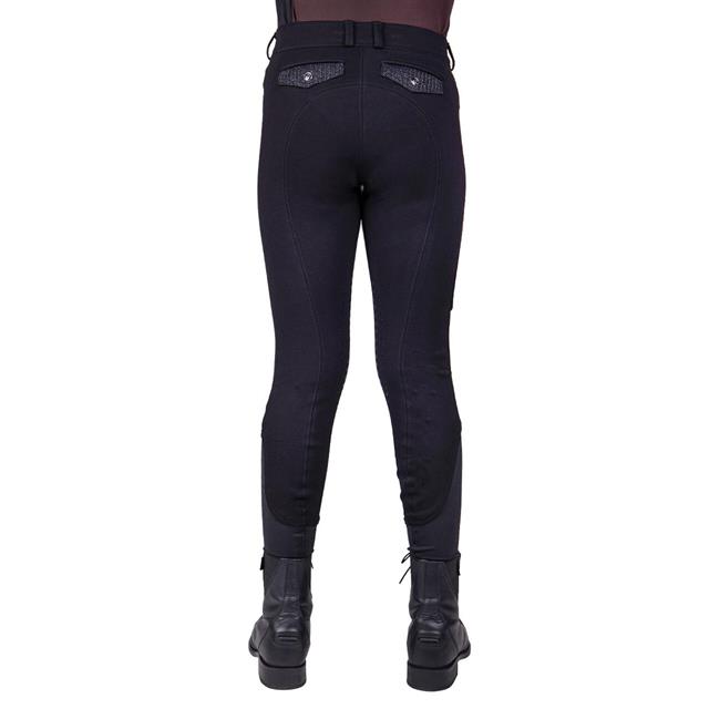 Breeches QHP Kae Knie Grip Kids Black