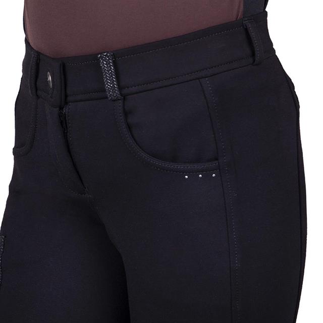 Breeches QHP Kae Knie Grip Kids Black