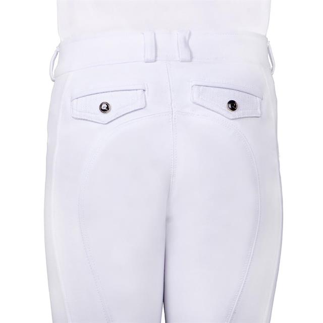 Breeches QHP Kae Knie Grip Kids White