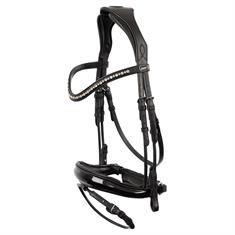 Bridle Anky Comfort Fit Double Anatomical Black