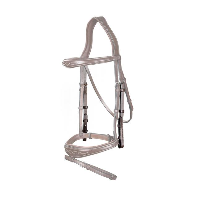 Bridle Cheekepieces Dy'on US Hunter Collection Brown