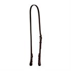Bridle Cheekpieces Dy'on Adjustable S&T New English Collection Brown