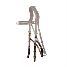 Bridle Cheekpieces Dy'on Hackamore D Collection Brown