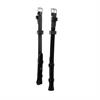 Bridle Cheekpieces Montar Contrast Blind Closures Organic Tanned Black-beige