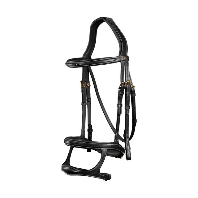 Bridle Dy'on Double Noseband D Collection Black