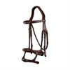 Bridle Dy'on Double Noseband D Collection Brown