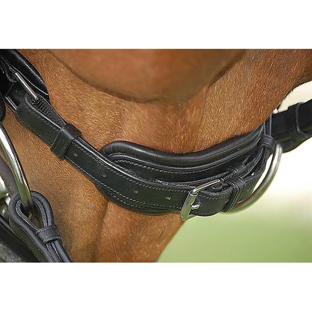 Bridle Dy'on Dressage Round Lacquer Black-Black