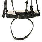 Bridle Dy'on Dressage Round Lacquer Black-White