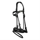Bridle Dy'on Dressage Round Stitched Medium Black